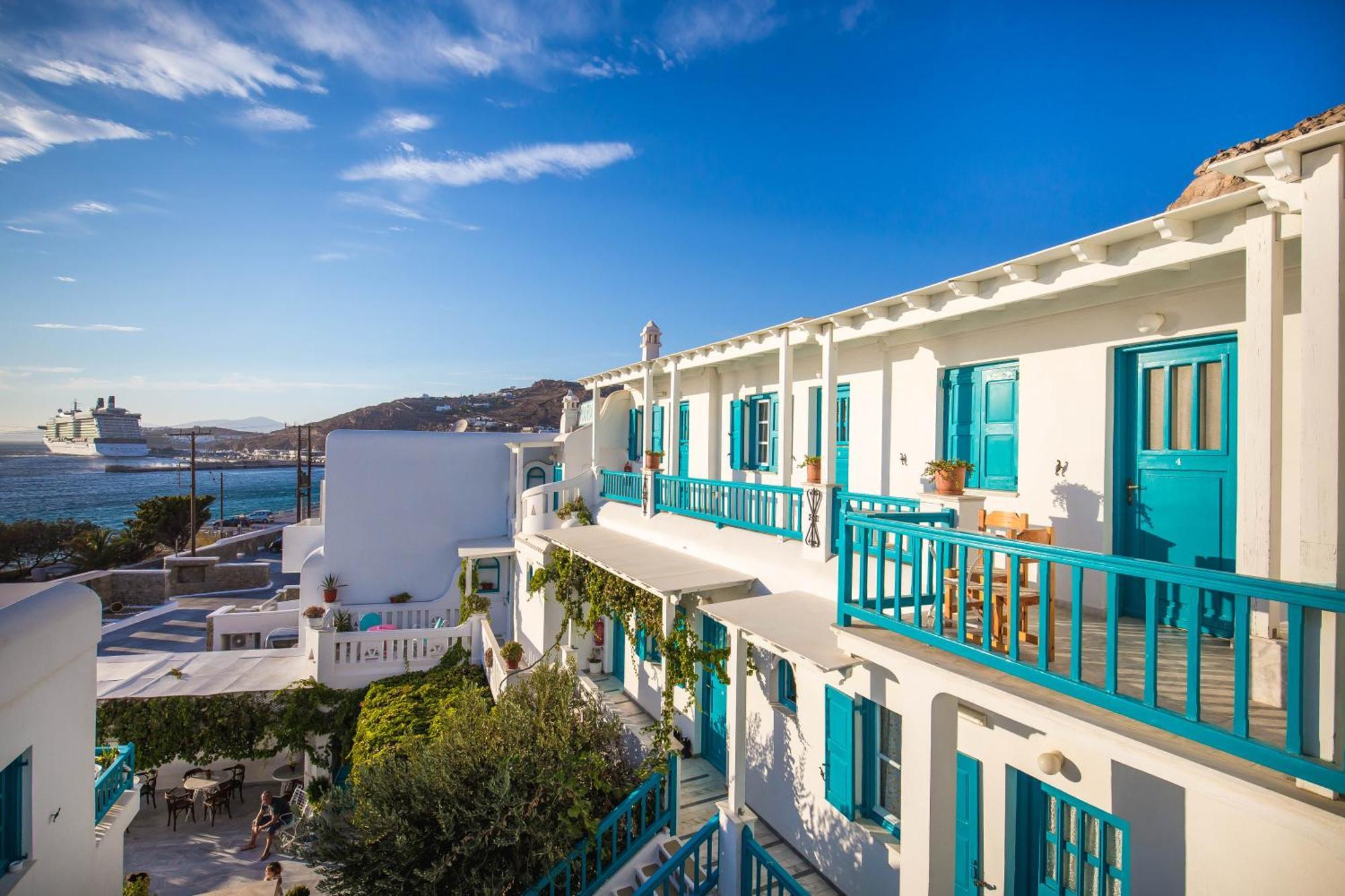 Pension Marias Sea View Mykonos Town Zewnętrze zdjęcie